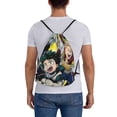 thumbnail image 3 of My Hero Academia Drawstring Backpack Anime Sackpack Gym Bag For Sport Yoga Travel Hiking Shopping Lightweight Gym Bag 16*14 Inch, 3 of 9
