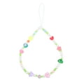 thumbnail image 3 of MasteelfCA Cartoon Style Beaded Phone Charm Cell Phone Anti-lost Wrist Strap Phone Lanyard, 3 of 8