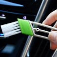 thumbnail image 5 of Screst 2 in 1 Auto Air Conditioner Outlet Multi-use Dust Cleaning Tool Dust Brush Car Accessories Interior Cleaning Tools Green, 5 of 5