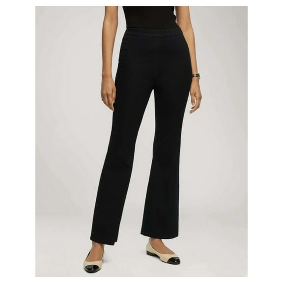 ANNE KLEIN Womens Navy Pocketed Pull On Wear To Work Flare Pants Plus 22W