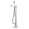 thumbnail image 3 of Eisen Home SevenFalls Single Handle Floor Mounted Freestanding Tub Filler with Handshower, 3 of 5
