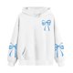 thumbnail image 5 of Sudadera con capucha para niña, con estampado de color, manga larga, informal, deportiva, con capucha, manga larga, sudadera con capucha, top con inserciones en los hombros, blusa de poliéster para ni, 5 of 7