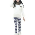 thumbnail image 4 of Lovebay 2-12Y Child Girls Winter Warm Fleece Tight Pants Xmas Elk Thicken Leggings, 4 of 6