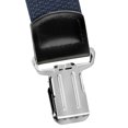 thumbnail image 2 of Buyless Fashion Textured Suspenders for Men - 48" Adjustable Straps 1 1/4" - X Back with Metal Clips, 2 of 7