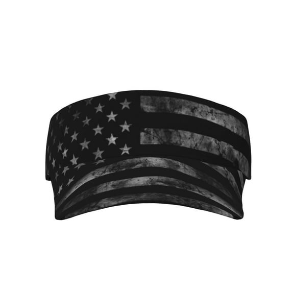 America Us Flag Retro Sports Sun Visor Hats Adjustable Sun Visor Caps For Women And Men