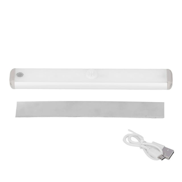 Luz LED para armario, inalámbrica, infrarroja, control táctil, carga USB, imán trasero, atenuación continua, luces para gabinete, 1 pieza