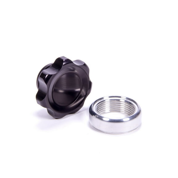 Allstar Performance ALL36164 Filler Cap with Weld-In Aluminum Bung - Black, Small