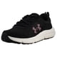 thumbnail image 1 of Zapatillas Under Armour Charged Assert 10 Mujer Negro Rosa 10M, 1 of 7