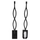 thumbnail image 1 of Lámpara de noche Jadeshay lámpara de pared LED ondulada moderna Color Negro 16W 1600lm IP65, 1 of 8