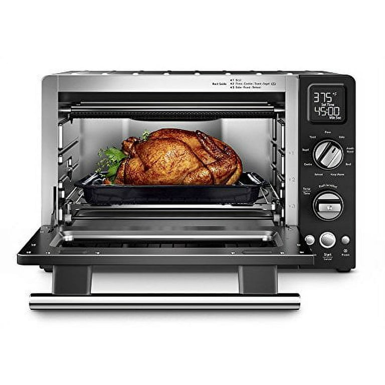 KitchenAid 6-Slice Black Convection Toaster Oven (1800-Watt) in the Toaster  Ovens department at