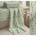 thumbnail image 6 of Soimoi Green Cotton Poplin Fabric Flower Leaves Printed Fabric 1 Yard 42 Inch Wide, 6 of 7