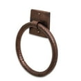 thumbnail image 1 of Monarch Abode 17089 Hand Hammered Bathroom Hardware, Towel Ring, Pure Copper, 1 of 2