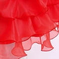 thumbnail image 5 of Girls Princess Dress Kids Ruffles Lace Sequence Wedding Gown Birthday Party Costumes, 5 of 6