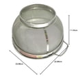 thumbnail image 2 of Colador Multiusos GD Acero Inoxidable 9 Pulgadas, 2 of 10
