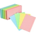 thumbnail image 2 of Ruled Colored Index Cards 3x5, 200 Pack, Four Colors, Durable Heavy Note Cards for Study and Office, 2 of 6