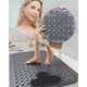 thumbnail image 4 of 2pcs Tapete Baño    Lab.G Antideslizante con ventosa gris, 4 of 5