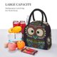 thumbnail image 5 of Balery Boho Owl Bolsa de Almuerzo para Mujeres, Caja de Almuerzo, Bolsa de Almuerzo Pequeña Impermeable, Tote de Almuerzo Reutilizable con Gran Capacidad, 5 of 6