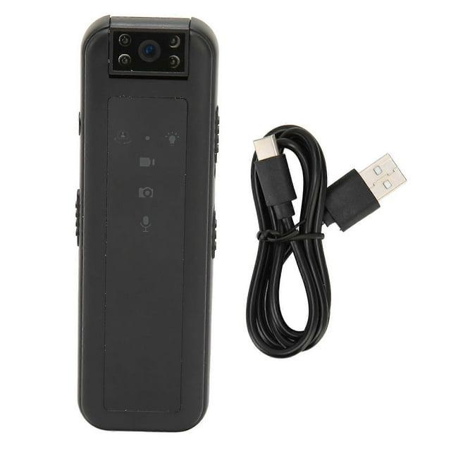 Body Camera Multifunction HD 1080P Infrared Night Vision Wearable Video Recorder for Business Office Outdoor Sports