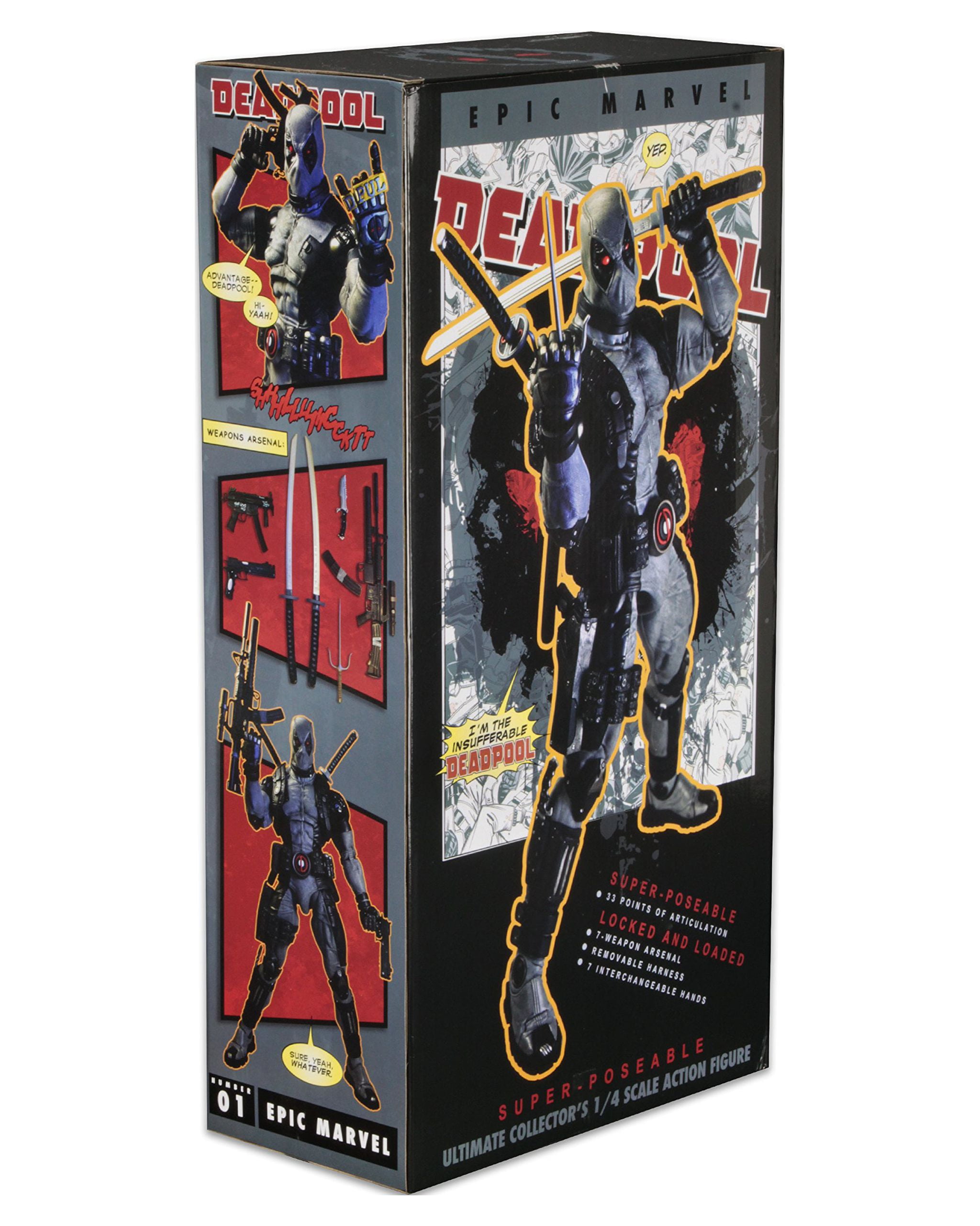 日本最大の ¼ - Classics Marvel Scale (X-Force Deadpool - Figure アメコミ