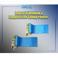 thumbnail image 5 of Mega Cargo Control 10 Pack 2" x 20' E-Track Cam Buckle Strap for Motorcycle Pick up Truck Trailer Enclosed Cargo Tie Down WLL: 833 lbs Blue, 5 of 5