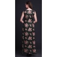 thumbnail image 4 of Bimba Floral Printed Front Slit Sleeveless Summer Spring Long Women BeachÂ&nbsp;Dress-XXX-Large, 4 of 5