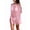 7013 - Pink, variant on Women's Crochet Sheer Kaftan Caftan Bathing Suit Swim Coverup Dress for Beach 7013 - L