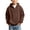 X165 Brown, variant on Bysome Boys Hoodies Solid Color Long Sleeve Hooded Tops Autumn Fashion Boys Sweatshirts Size 3-4 Years Army Green