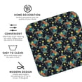 thumbnail image 4 of Disketp Colorful Turtles Funny Coasters,4 Pcs Leather Coasters With Holder, Perfect Housewarming Hostess Gifts,Protect Furniture From Water Marks Scratch And Damage, 4 of 9