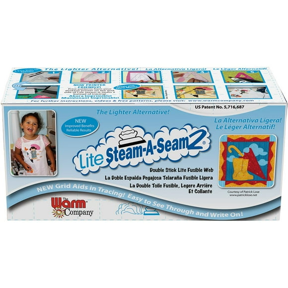 Lite Steam-A-Seam 2 Double Stick Toile Fusible