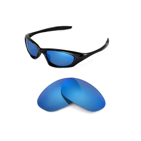 Walleva Ice Blue Polarized Replacement Lenses for Oakley New Twenty (2012&After) Sunglasses