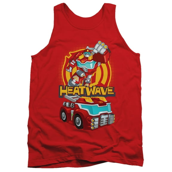 Transformers Heatwave Adult Tank Top Red