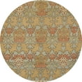 thumbnail image 1 of Ahgly Company Indoor Round Abstract Light Brown Abstract Area Rugs, 8' Round, 1 of 6