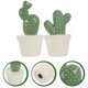 thumbnail image 2 of 2 piezas de cactus de porcelana artesanal, decoración de cactus de porcelana, estatua de cactus de porcelana para decoración del hogar, 2 of 6