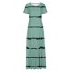 thumbnail image 4 of Vestido de Manga Corta para Mujeres Sexy Impreso Cuello en V Vestido Largo Delgado, Moda de las Señoras para la Primavera Y el Verano, 4 of 5