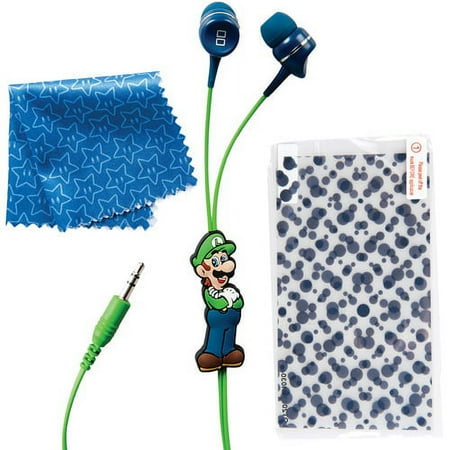 Super Mario Character Earbuds for DS/3DS, Luigi