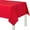 Red, variant on ELEGANI Flannel-Backed Vinyl Tablecloth | Waterproof, Stain-Resistant, Easy Care | for Indoors and Outdoors -Gold