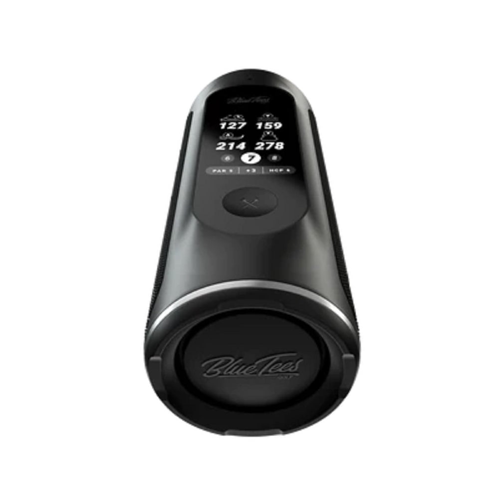 Blue Tees Golf Player+ with GPS Speaker, Black, One Size,