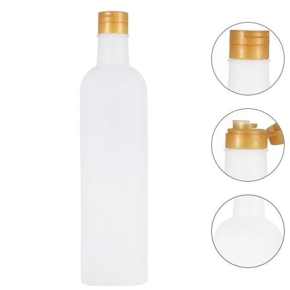 MUSEYA 2 Pcs Oil Container Kitchen Cooking Oil Storage White Household Users