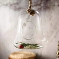 thumbnail image 6 of Balsa Circle 9" Clear Bell Glass Hanging Terrarium Wedding Gifts Party Centerpieces Decorations, 6 of 6