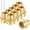 10, variant on 2 Pack FeMale to Adapters, 3/8" NPT x Brass Coupling Coupler Hex Head Pipe Fitting W/Sealing Tape for Industrial, Fluid Transfer, Home Gardening
