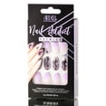 thumbnail image 1 of Ardell Nail Addict Premium Artificial Nail Set - Marble Purple Ombre - Pack of 3 with Sleek Comb, 1 of 1