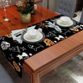 thumbnail image 3 of Halloween Table Runner, Pumpkin Tablecloth, Suitable for Kitchen, Dining Room, Living Room Display, Halloween Party Decoration, 3 of 5
