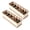 2pcs, variant on Foldable Belt Organizer With Compartments For Wardrobe Drawer Storage