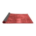 thumbnail image 2 of Ahgly Company Indoor Round Oriental Red Industrial Area Rugs, 5' Round, 2 of 4