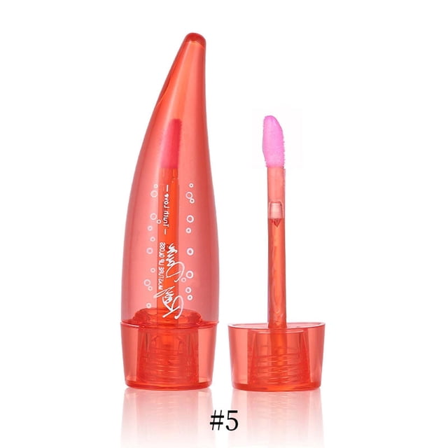 Aloe Vera Color Changing Color Lip Gloss pH Reactive Moisturizing Lipstick with Naturally Extracts, Clear to Custom Color, Fórmula Rellenadora e Hidratante con Cera de Abejas y Vitamina E, Tamaño de