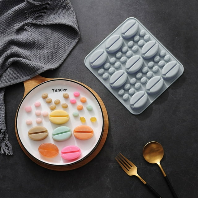 Coffee Silicone for Fondant Cake Chocolate Cookie Decorating and Baking Tools