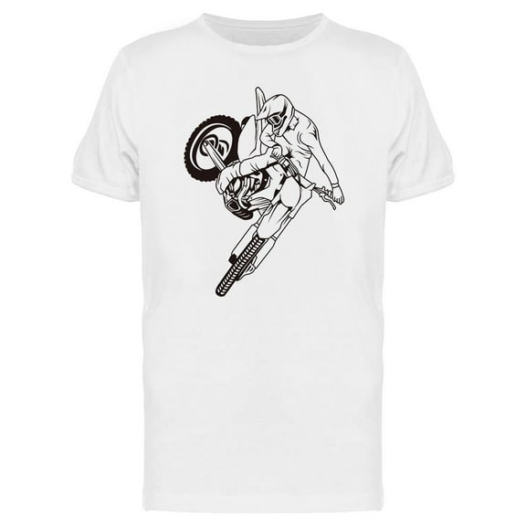 Motocross Freestyle T-Shirt Men -Image by Shutterstock, Male Small