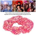 thumbnail image 3 of Élastiques Scrunchies, LED Scrunchies Haute Élasticité Rouge Foncé pour Fille, 3 of 8