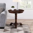 thumbnail image 2 of Convenience Concepts Table d'Appoint Table Basse Table d'Accent Ronde en Bois - Espresso, 2 of 6