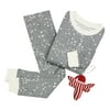 Burt's Bees Baby PJ Set with Ornament - Twinkle Bee - Heather Grey - 4T